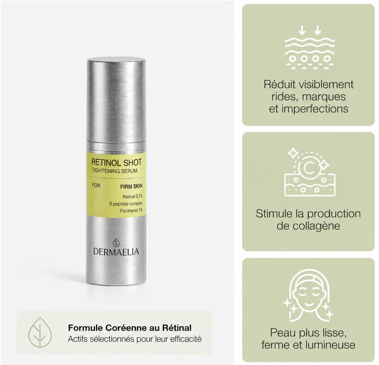 Sérum anti-âge au rétinol